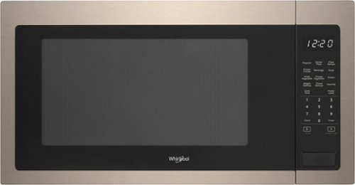 Whirlpool - 2.2 Cu. Ft. Microwave with Sensor Cooking - Sunset Bronze-Front_Standard 