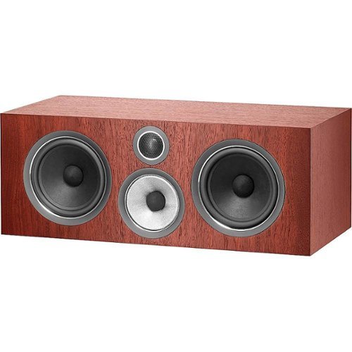 Bowers & Wilkins - 700 Series 3-way Center Channel w/4" midrange, dual 6.5" bass (each) - Rosenut