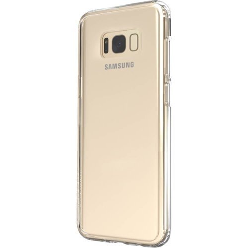 SaharaCase - Clear Case with Glass Screen Protector for Samsung Galaxy S8+ - Crystal
