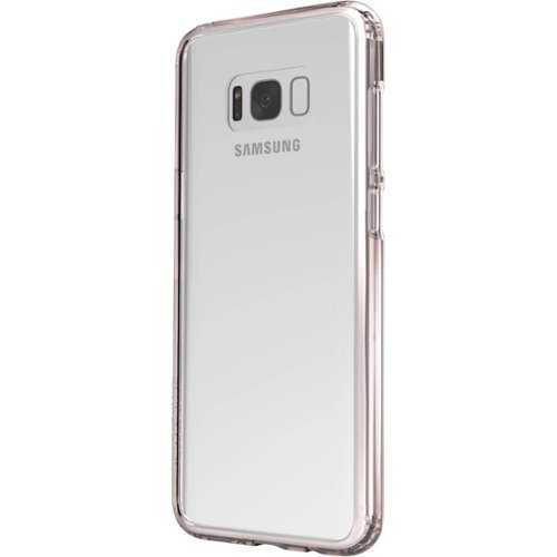 SaharaCase - Clear Case with Glass Screen Protector for Samsung Galaxy S8+ - Rose Gold