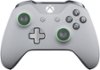 Microsoft - Wireless Controller for Xbox One, Xbox Series X, and Xbox Series S - Gray and Green-Front_Standard