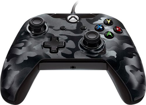  PDP - Wired Controller for PC and Microsoft Xbox One - Black camo