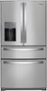 Whirlpool - 26.2 Cu. Ft. 4-Door French Door Refrigerator - Stainless Steel-Front_Standard 
