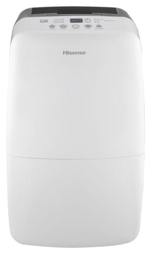  Hisense - 70-Pint Dehumidifier - White