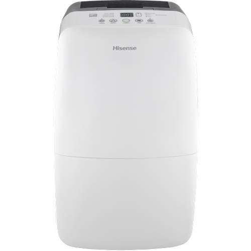  Hisense - 50-Pint Portable Dehumidifier - White