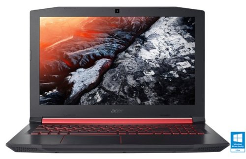 Acer - Aspire V Nitro 15.6" Laptop - Intel Core i7 - 16GB Memory - NVIDIA GeForce GTX 1050 Ti - 256GB SSD + 1TB Hard Drive - Shale Black-Front_Standard 