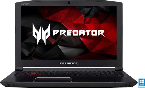 Acer - Predator Helios300 15.6" Gaming Laptop-Intel Core i7-16GB Memory-NVIDIA GeForce GTX 1060-1TB HD+256GB Solid State Drive - Black-Front_Standard 