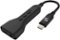 Scosche - StrikeLine™ Headphone Adapter for Select Apple Devices - Black-Front_Standard