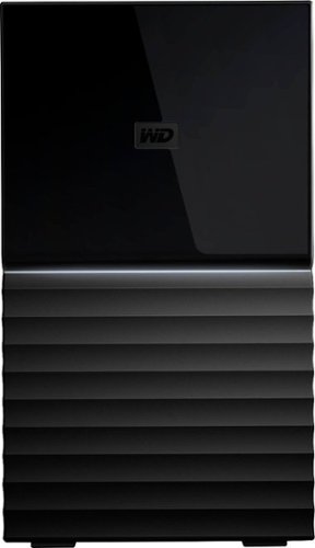 WD - My Book Duo 16TB 2-Bay RAID External USB-C Desktop Hard Drive - Black