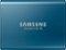 Samsung - T5 500GB External USB Type C Portable Solid State Drive - Alluring blue-Front_Standard