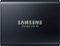 Samsung - T5 1TB External USB Type C Portable SSD - Deep black-Front_Standard