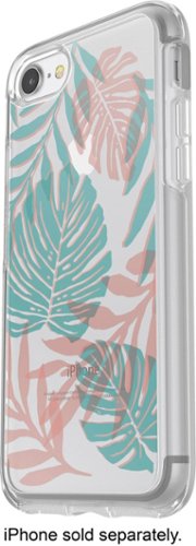  OtterBox - Symmetry Series Case for Apple® iPhone® 7 and 8 - Clear/Easy Breezy
