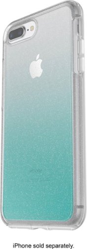  OtterBox - Symmetry Series Case for Apple® iPhone® 7 Plus and 8 Plus - Clear light blue/aloha ombre