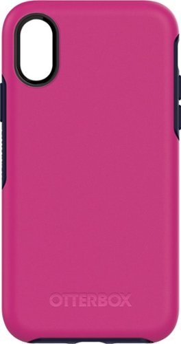  OtterBox - Symmetry Series Case for Apple® iPhone® X and XS - Blue/pink