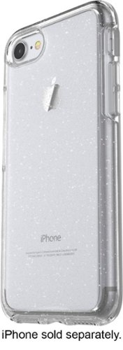  OtterBox - Symmetry Series Case for Apple® iPhone® 7 and 8 - Clear/Flake