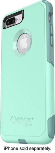  OtterBox - Commuter Series Case for Apple® iPhone® 7 Plus and 8 Plus - Aqua/Blue