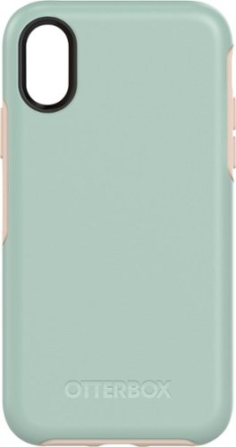  OtterBox - Symmetry Series Case for Apple® iPhone® X and XS - Gray/blue