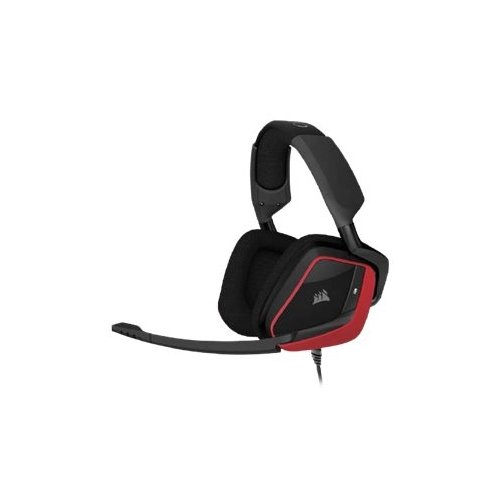  CORSAIR - Gaming VOID PRO Dolby 7.1 Surround Sound Gaming Headset - Red