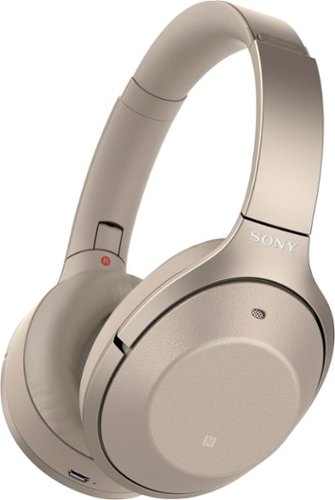  Sony - WH1000XM2 Premium Wireless Noise Cancelling Headphones - Gold