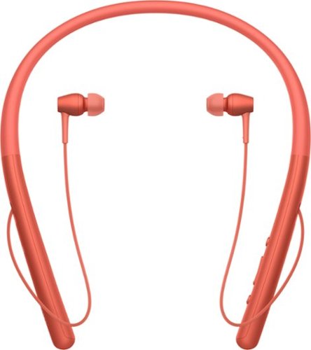 Sony - H700 Hi-Res Wireless In Ear Headphones - Red-Front_Standard 