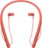 Sony - H700 Hi-Res Wireless In Ear Headphones - Red-Front_Standard