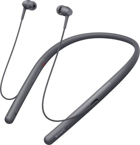 Sony - H700 Hi-Res Wireless In Ear Headphones - Black-Front_Standard 