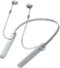 Sony - C400 Wireless Behind-the-Neck In Ear Headphones - White-Front_Standard