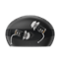 Eargo - SE Self-Fitting FDA-Cleared OTC Hearing Aids - Discreet CIC, Rechargeable, Award-Winning* Support - Black-Front_Standard
