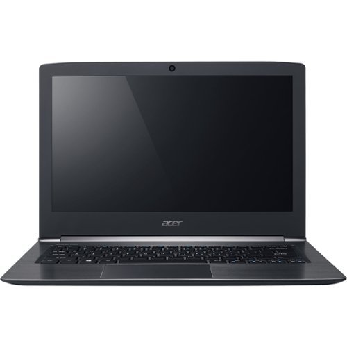 Acer - Aspire S 13 13.3" Refurbished Touch-Screen Laptop - Intel Core i5 - 8GB Memory - 256GB Solid State Drive - Black-Front_Standard 
