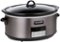 Crock-Pot - 8-Quart Slow Cooker - Black Stainless-Angle_Standard