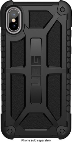 UAG Monarch Series Case for Apple iPhone X and XS - Black WORLDWIDE DELIVERY