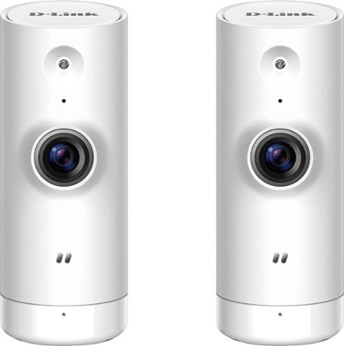  D-Link - DCS Indoor 720p Wi-Fi Network Surveillance Cameras (2-Pack)