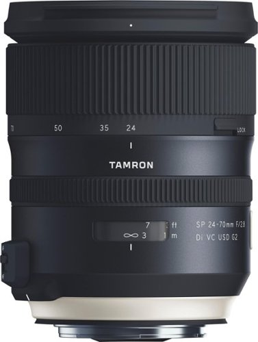 Tamron - SP 24-70mm F/2.8 Di VC USD G2 Zoom Lens for Canon DSLR cameras - black