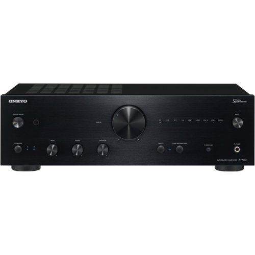 Onkyo - A 120W 2.0-Ch. Amplifier - Black-Front_Standard 