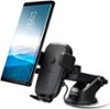 iOttie - Easy One Touch 4 Wireless Charging Dash & Windshield Car Mount - Black-Front_Standard