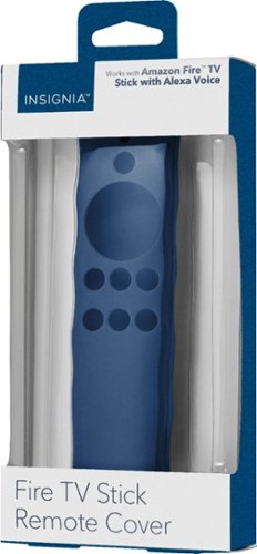  Insignia™ - Fire TV Stick Remote Cover - Navy Blue