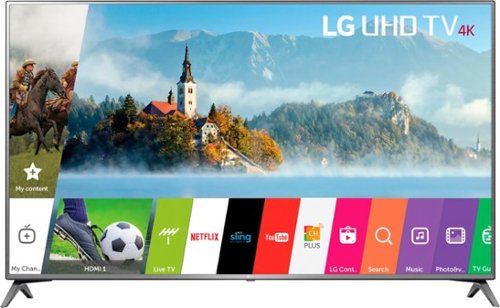  LG - 70&quot; Class - LED - UJ6570 Series - 2160p - Smart - 4K UHD TV with HDR