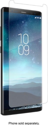  ZAGG - InvisibleShield HD Film Screen Protector for Samsung Galaxy Note8 - Crystal Clear