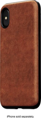  Nomad - Leather Case for Apple® iPhone® X and XS - Brown