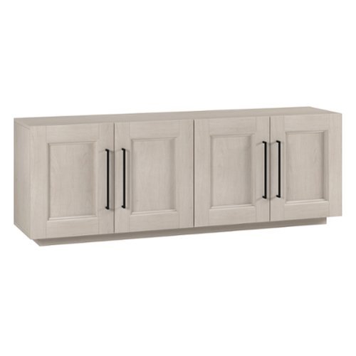 Camden&Wells - Lisabet TV Stand for Most TVs up to 75" - White Wash