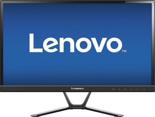  Lenovo - 23&quot; IPS LED HD Monitor - Black