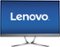 Lenovo - 21.5" IPS LED HD Monitor - Black-Front_Standard