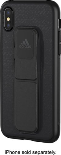adidas - Case for Apple® iPhone® X and XS - Black-Front_Standard 
