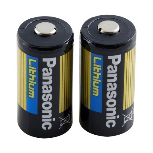Panasonic - CR123A Batteries (2-Pack)-Front_Standard 