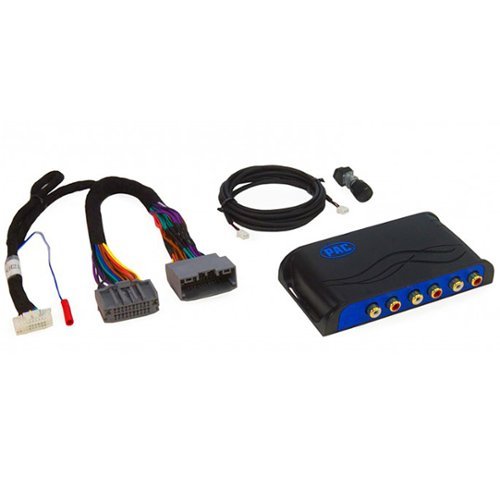 PAC - Amplifier Integration Interface for Select Chrysler, Dodge, Jeep, and RAM Vehicles - Black/Blue