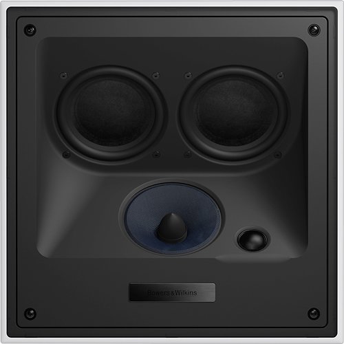 Bowers & Wilkins - 5" 3-Way In-Ceiling Speaker (Each) - Black-Front_Standard 
