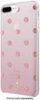 kate spade new york - Case for Apple® iPhone® 6 Plus, 6s Plus, 7 Plus and 8 Plus - Glitter Dot Foxglove Ombre/Rose Gold Foil-Front_Standard