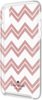 kate spade new york - Case for Apple® iPhone® X and XS - Clear/chevron rose gold-Front_Standard