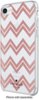 kate spade new york - Hardshell Case for Apple® iPhone® 8 - Chevron Rose Gold Glitter/Clear-Front_Standard