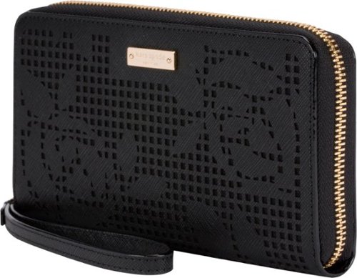  kate spade new york - Wristlet Case for Most Cell Phones - Perforated Rose Black